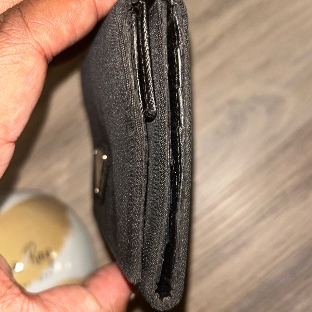Prada‎ Nylon Black Trifold Wallet - Picture 14 of 14